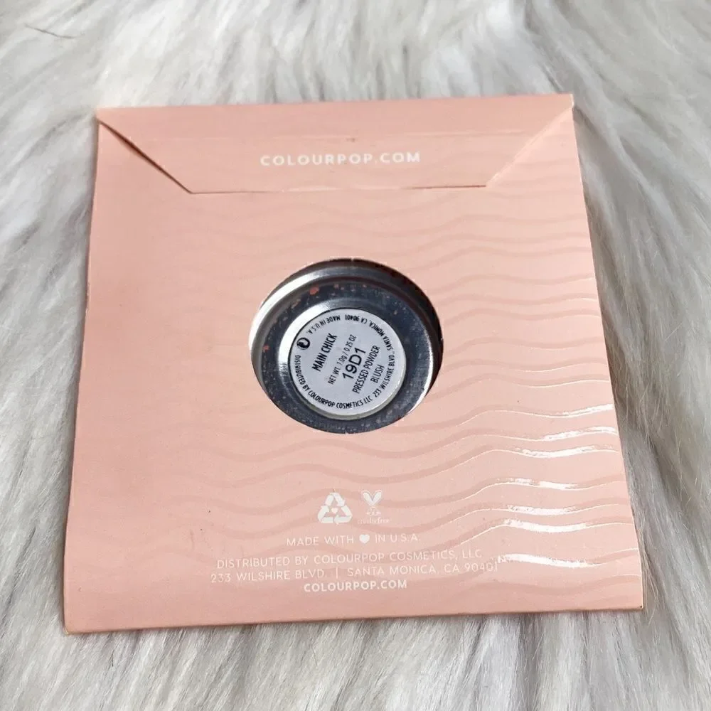 ColourPop Pressed Powder Cheek Blush Main Chick 0.25oz
